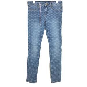 BLANK NYC The‎ Spray On Blue Skinny Jeans Girl’s 14
